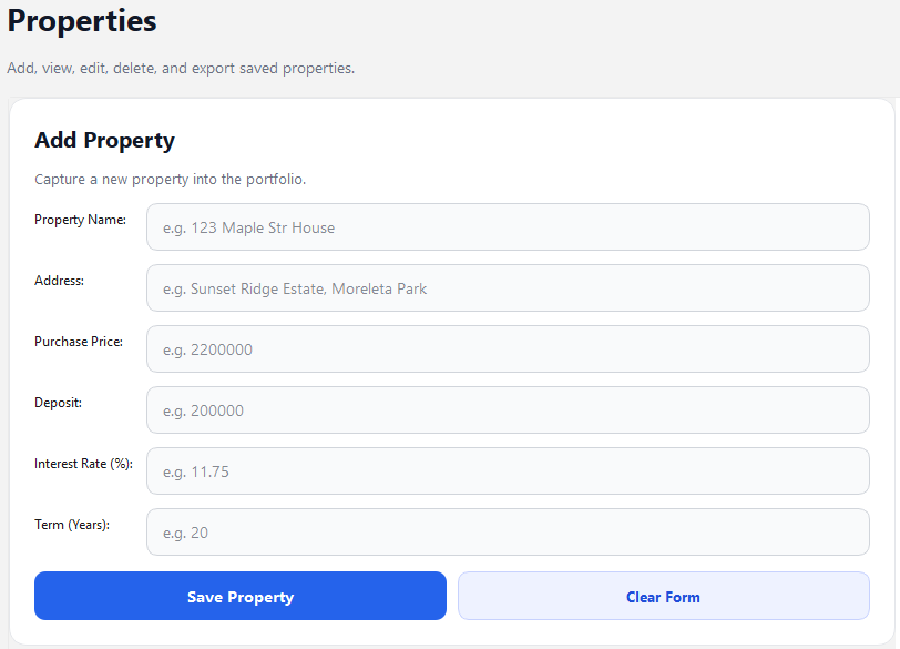 RentLedgerPro property manager
